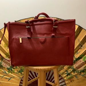Women handbag burgundy